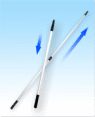Telescopic Pole for Duster - 2 Section 60"
