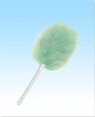 Mini Lambswool Duster - Green