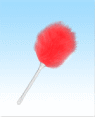 Mini Lambswool Duster - Red