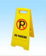 No Parking Floor Sign