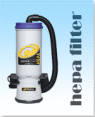 Janilink Special Super CoachVac HEPA Backpack Vacuum Pro-Team