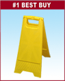 Blank Floor Sign