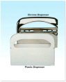 DISPENSER SEAT-COVER CHROME #KD-200
