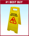 Yellow Wet Floor Sign