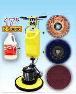 Floor Machine (Two Speed Buffer / Carpet Bonnet) JL Multi-function Kit 17"