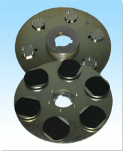 Diamond Pad Driver (Concrete, Terrazzo & Marble Care) Orbitec 6 Head Block 17"