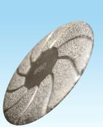 Diamond Brazed Metal Pad 50 GRIT 4" EA