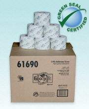 Toilet Tissue (Regular / Restroom) Ecosoft 61690 2PLY