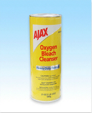 AJAX HEAVY DUTY OXYGEN BLEACH POWDER 21 OZ