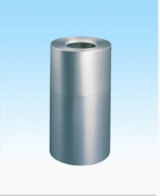 Atrium Aluminum Receptacle w/ Open Top