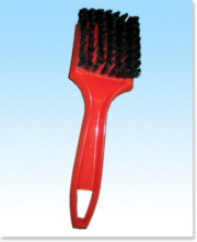 Carpet Cleaning (Spot Brush) 27179 Red Plastic 8"