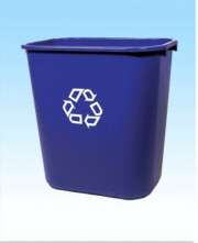 Deskside Paper Recycling Container