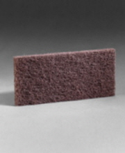 3M #8541 Doodlebug Scrub N Strip Pad Brown 4.625" x 10"