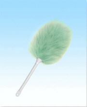 Duster (Lambs Wool) Mini Duster Green 16"