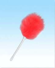 Duster (Lambs Wool) Mini Duster Red 16"