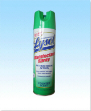 Floor Chemical (Disinfectant / Germicidal) Lysol Disinfectant Cleaner Country Garden Spray Aerosol
