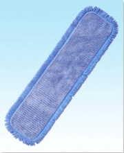 Dust Mop Pad Light Blue 5" x 18"
