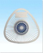 White Screen Medium Blue