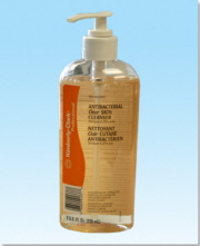 Hand Soap (Botttle) Skin Cleanser w/ Triclosan™ Anti-bacterial CLEAR