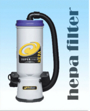 Vacuum Cleaner (Backpack) JL Pro-Team Super CoachVac HEPA