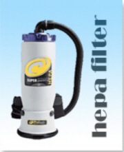 Vacuum Cleaner (Backpack) JL Pro-Team Super QuarterVac HEPA