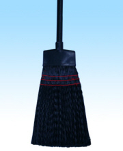 Broom (General Dust) STRAIGHT MAID BROOM PLASTIC BLACK 53"