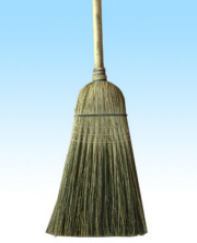 Broom (General Dust) LARGE WAREHOUSE BROOM (VERY DURABLE) 57"