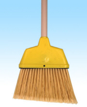Broom (General Dust) SMALL ANGLE BROOM PLASTIC 53"