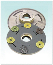 Diamond Pad Driver (Concrete, Terrazzo & Marble Care) Orbitec Weighted Steel 13"