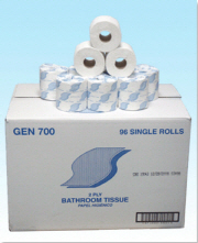 Toilet Tissue (Regular / Restroom) GEN 700 2PLY