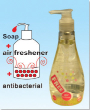 Hand Soap (Botttle) Air Freshener & Deodorant Soap Antibacterial 7.5 OZ