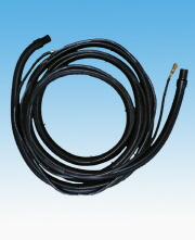 Hose (Portable Carpet Extractor) Vacuum Hose w/ External Solution Hose 25'