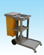 Janitor Cart (Trash / Cleaning) Cart w/ Cover