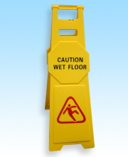 Floor Sign (Wet) Caution Sign