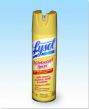 Deodorant (Air Freshener) LYSOL SPRAY DISINFECTANT Aerosol EA