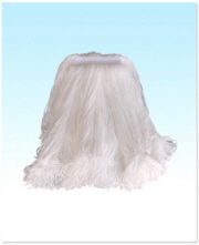 GREAT WHITE Medium Mop White Nylon
