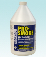 Carpet Chemical (Spotter / Enzyme / Neutralizer Deodorant) Pro-Smoke GAL