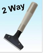 Hand Scraper Plastic Gray 4"