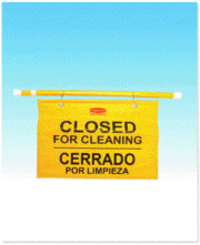 Floor Sign (General) English & Spanish Hanging Safety Sign