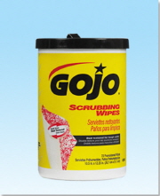 Hand Soap (Industrial) GOJO Scrubbing Wipes-72 Count Canister