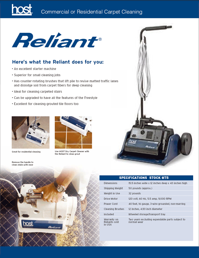 Host Reliant 12 Janilink Com Janitorial Supplies Equipment