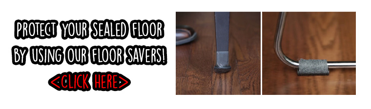 sealed floor, floor savers.