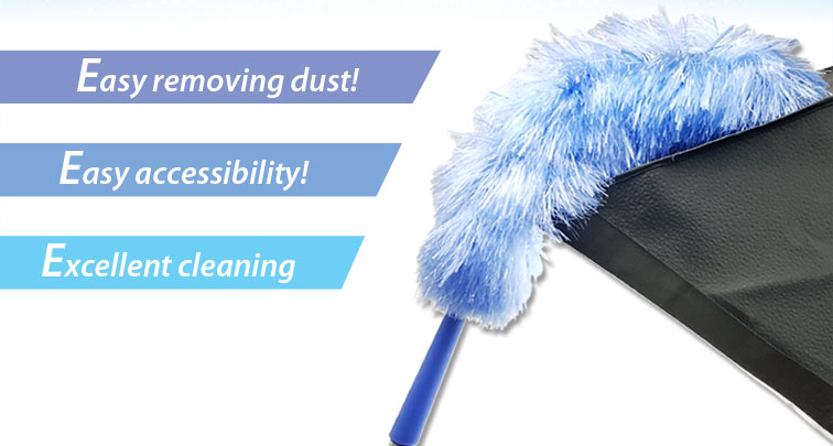 Easy removing dust! Easy accessibility! Excellent cleaning