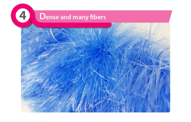 4. Dense and many fibers