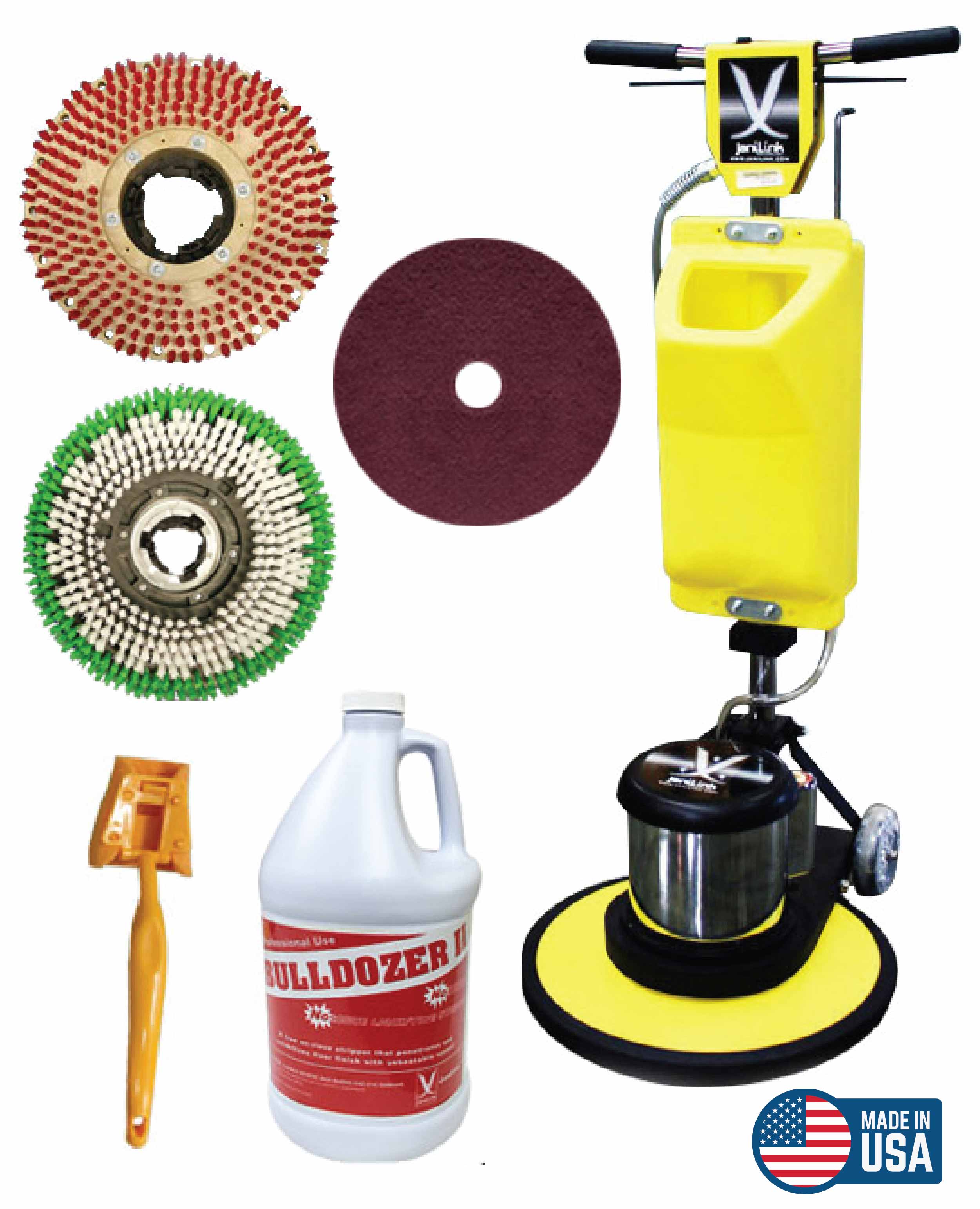 Marble Floor Scrubbing & Polishing Machine - 17 inch - Accessories