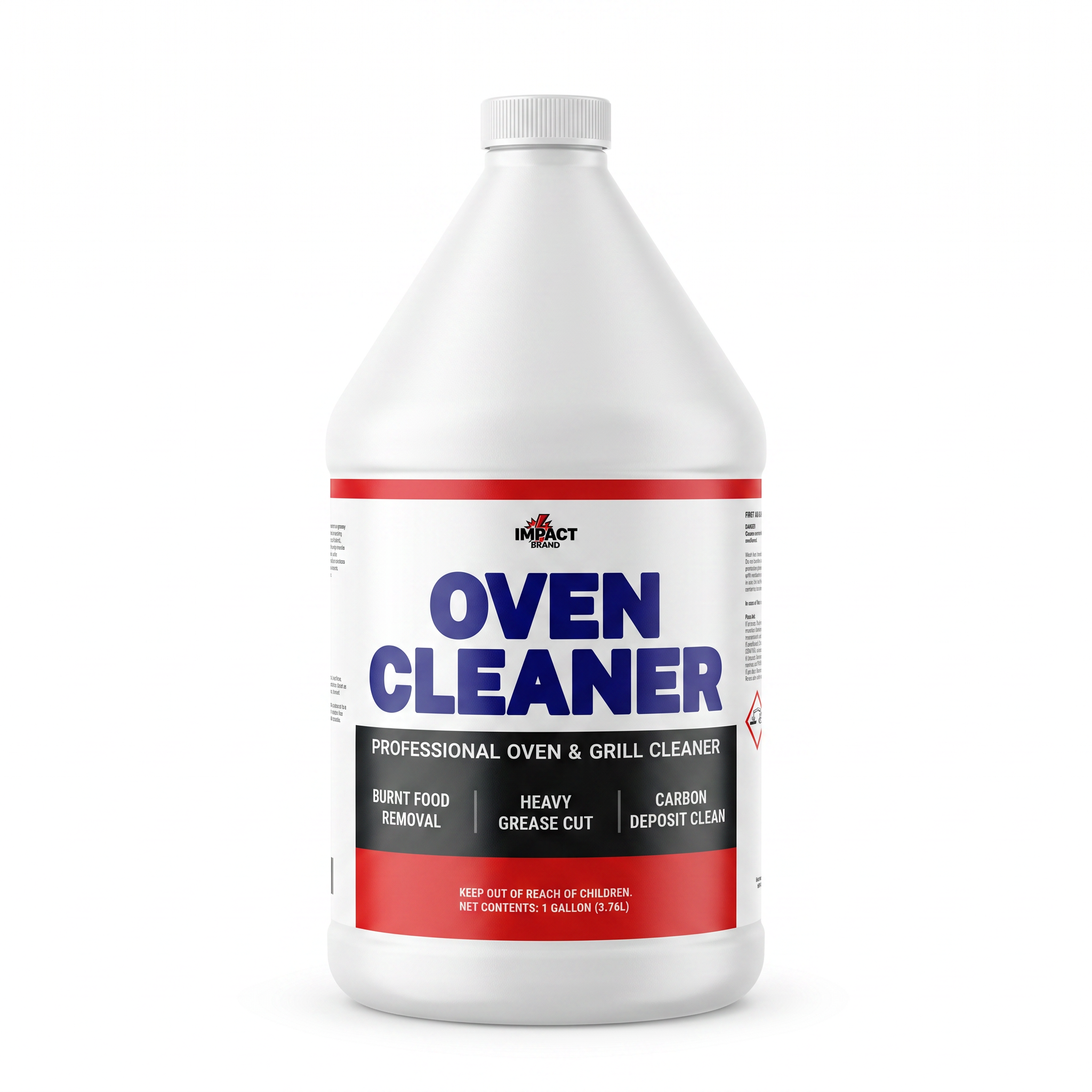 Impact Brand Oven Cleaner Professional Strength 1 gallon oven and grill degreaser