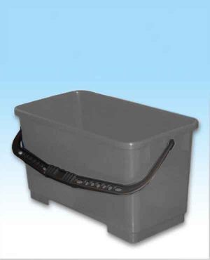 Mop Bucket Systems; Perfex TruClean II Flat Mops, Bucket-in-Bucket, Blue,  PF-30-2-B