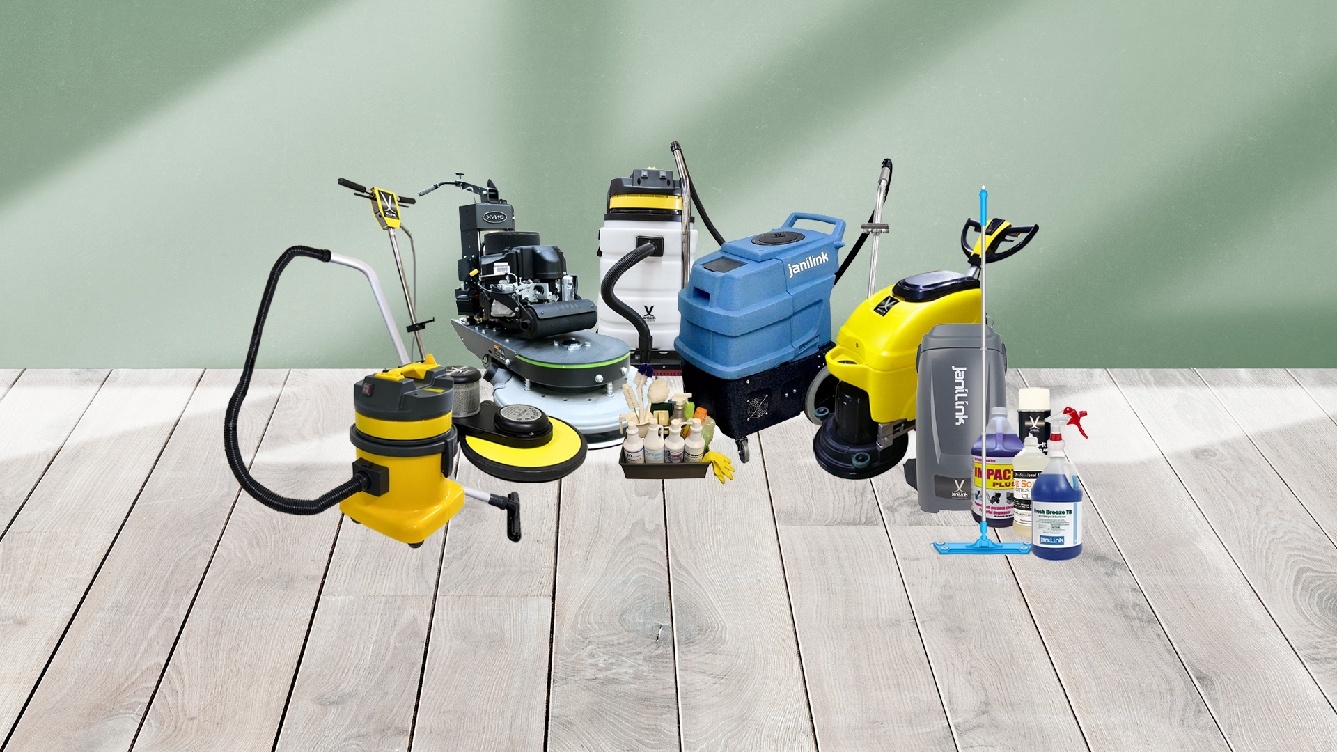 Commercial Cleaning Equipment Package