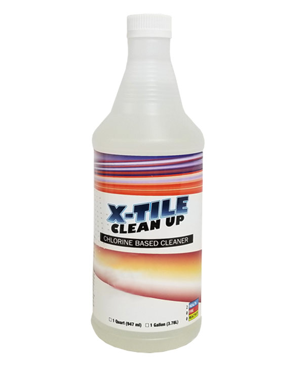 X-Tile Chlorine Based Tile & Grout Cleaner Qt 