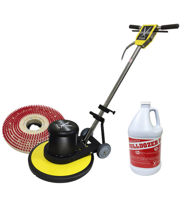 Janilink Power Scrub Mop-Baseboard & Multi-Use Cleaning Mop